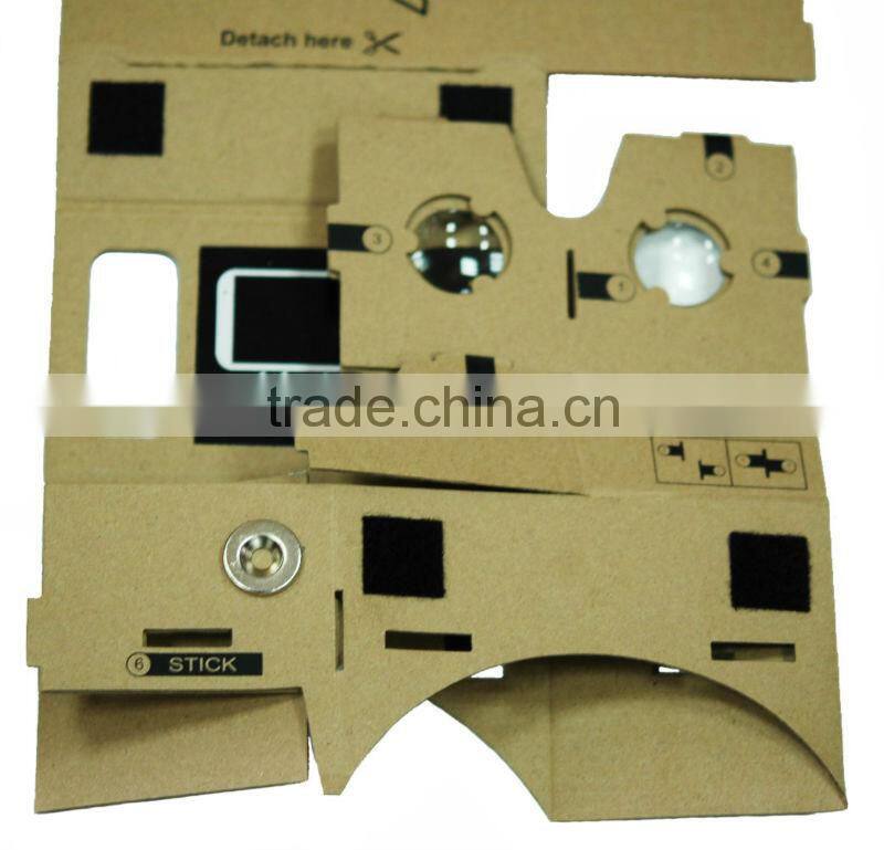 First supplier for Google cardboard/Google cardboard vr/Cardboard vr viewer/Android cardboard vr viewer