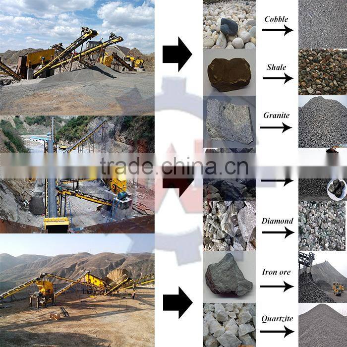 High efficient reliable fine stone impact crusher machinery with ISO CE approved and good price