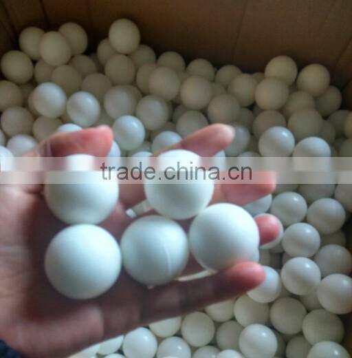 White High resilience 50mm diameter 75A hardness good quality solid polyurethane balls
