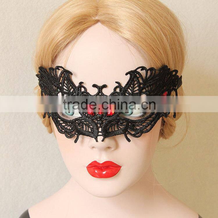 COSPLAY black mask dance fox appeal mask party decorations