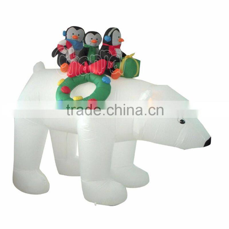 Christmas Decoration Inflatable penguin inflatable polar bear