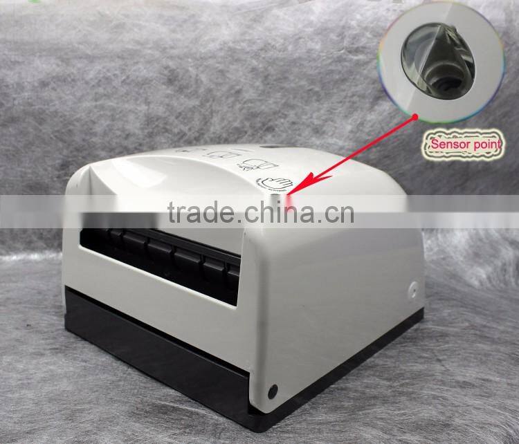 Automatic sensor cut paper dispenser toilet jumbo roll paper holder