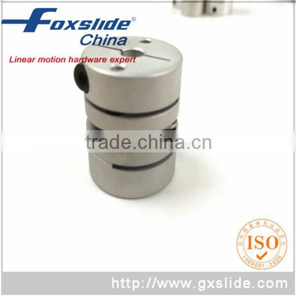 6.35mm to 6.35mm Double Diaphragm Shaft Coupling Disc Couplings Flexible Coupler 26mm OD 35mm Length