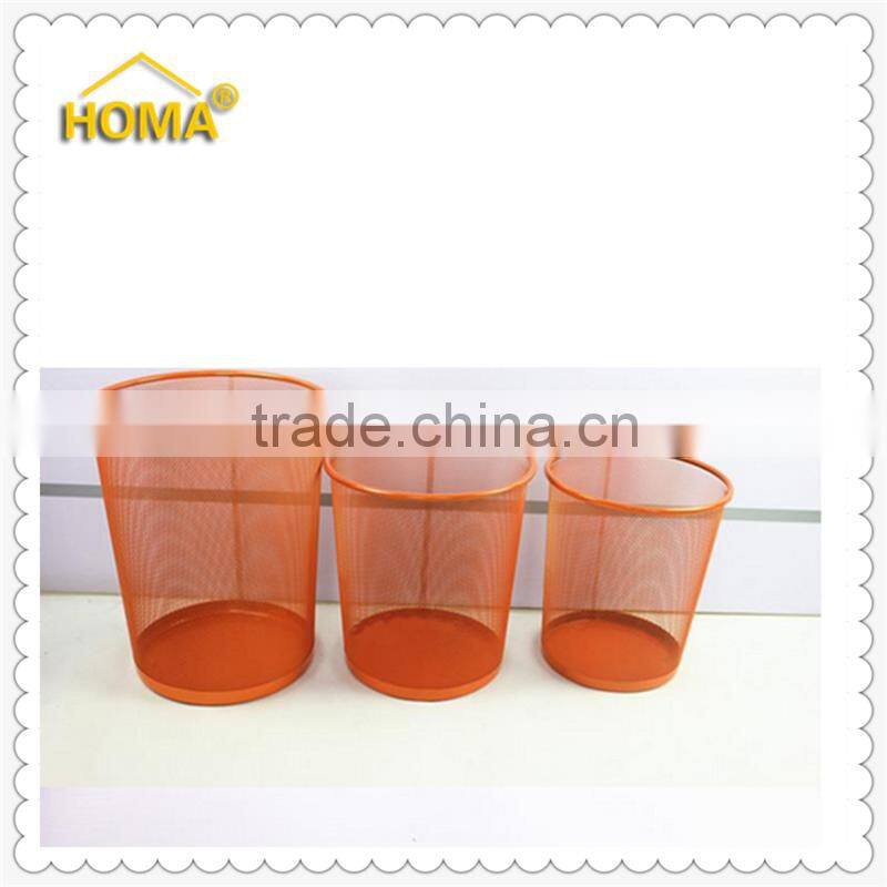 Mesh Round home bathroom wastebasket