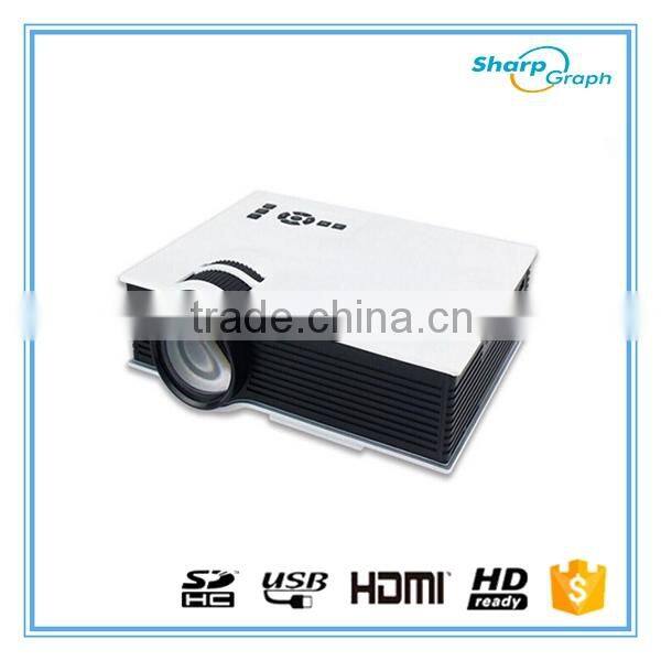 Wholesale Drop Shipping Office & School supplies 800 Lumens Mini Full HD LED 1080p Projector UC40+ Portable HDMI Home Theater