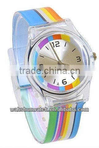 2013 most fashionable colors strap japan movt quartz branded watches for girls