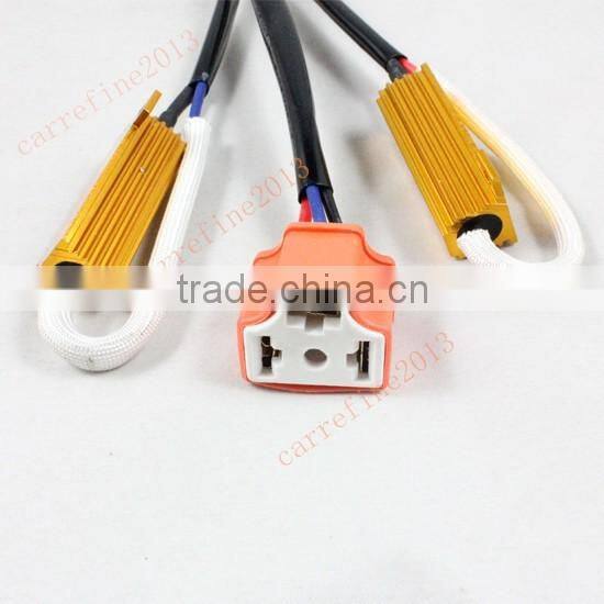 car accessory H4 Hi/Lo Beam LED DRL Fog Light Canbus 50W Load Resistor Canceller Decoder for auto parts