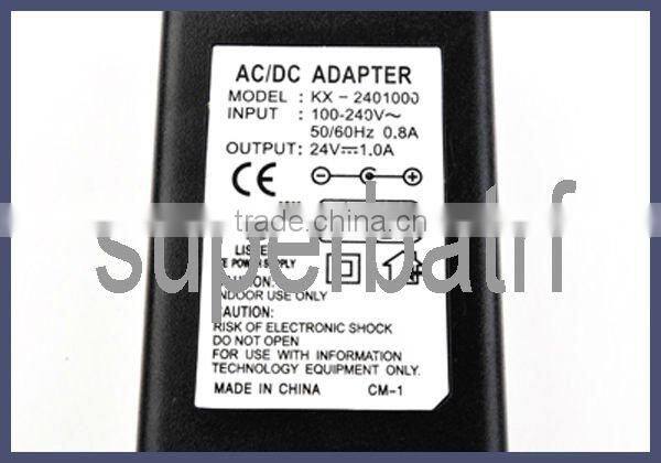 BRAND NEW Cube 24V 1A AC/DC Switching Power adapter power Supply