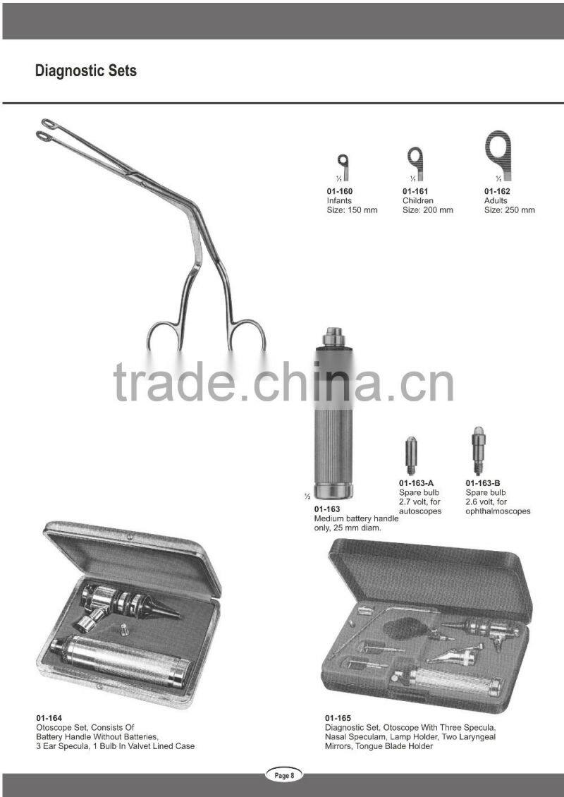 Surgical Holder Magill Forceps made of Medical Grade Stainless Steel