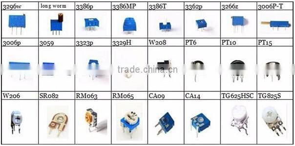 HW-TB1001V01 variable 47k resistor trimpot trimmer potentiometer piher acp trimpot resistor