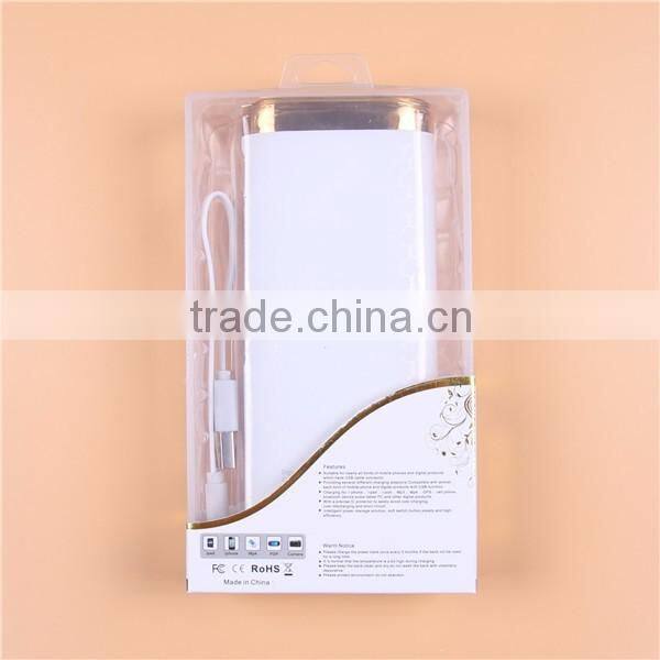 Wholesale 15000mAh Mobile Power Bank with 3 USB