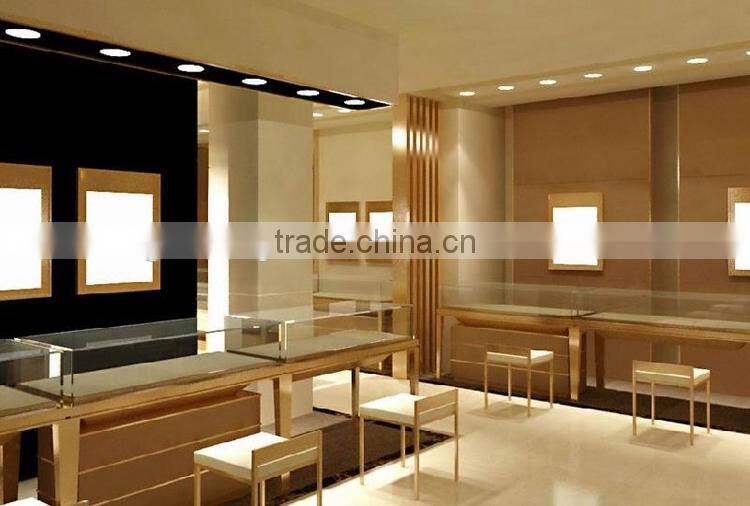 nice design wood furniture jewellery display wall showcase