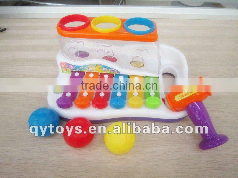 Hot selling Pre-school Baby Educational Plastic Marimba Xylophones for Sale