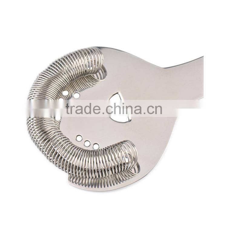 Hawthorne strainer stainless steel bar strainer factory