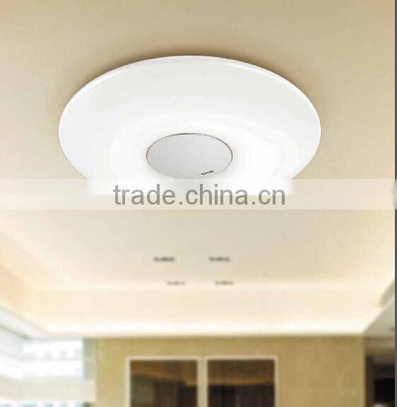 Round 19w cool white 510*65mm White Lampshade led indoor led ceiling mount light