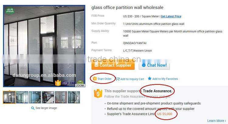 Excellent low price aluminium bi - fold door Aluminum bi - folding Sliding Doors