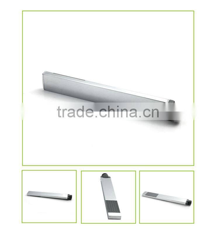 Chrome Water saving Square Hand Shower Head Handheld