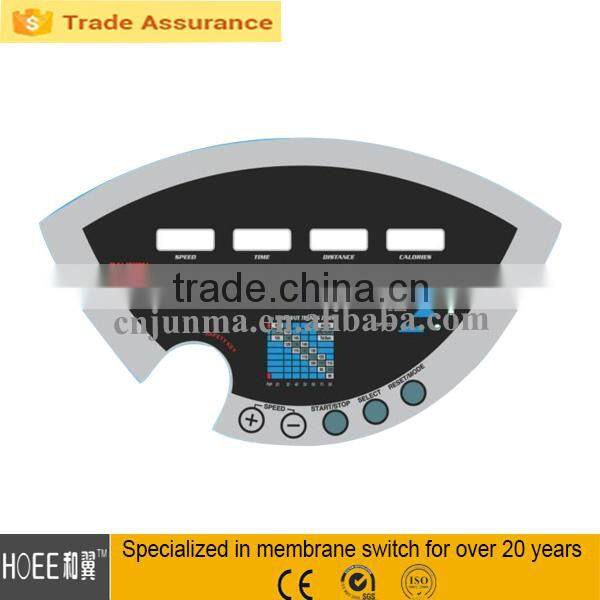 professional manufacturer high quality graphic overlay panel sticker