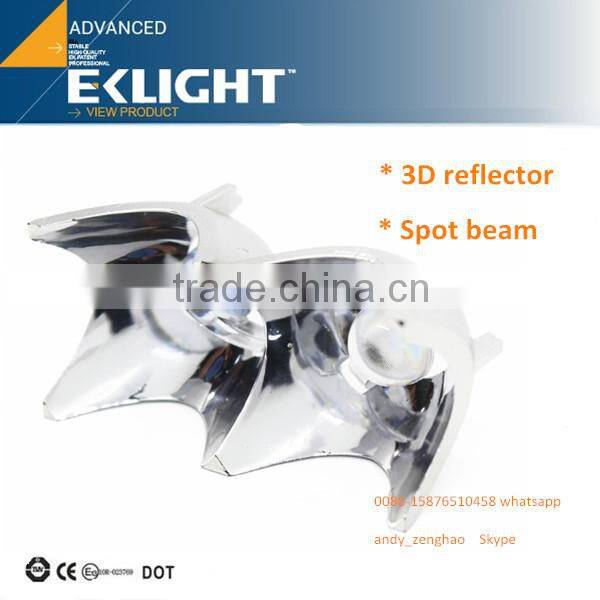 EK LIGHT - 9-60VDC High Brightness 3D reflector LED Light Bar 60W 90W 120W 150W 180W 4d led light bar
