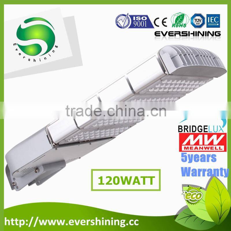 High Power Led Modules 120watt Street Light with 220V Meanwell driver 5Years Warranty