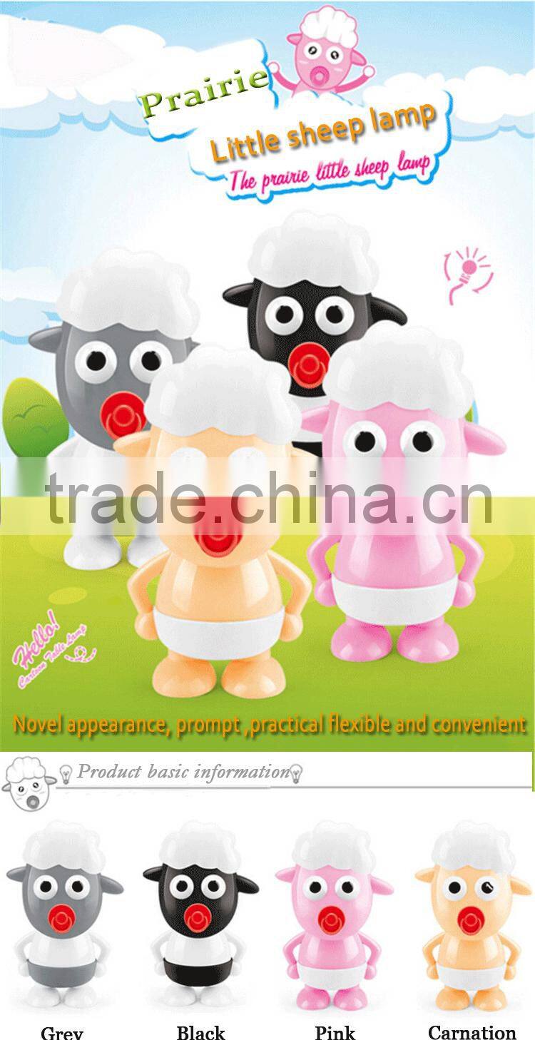 Electronic gift deaf led rechargeable desk lamp