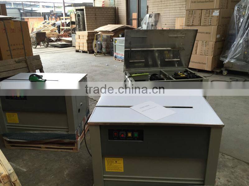 high table fully automatic strapping machine/automatic strapping machine/banding machine