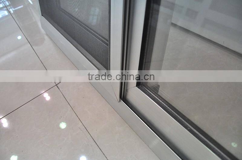 HOT SALE New Arrival/Design Simple Style Anodized Aluminum Sliding Window With Screen