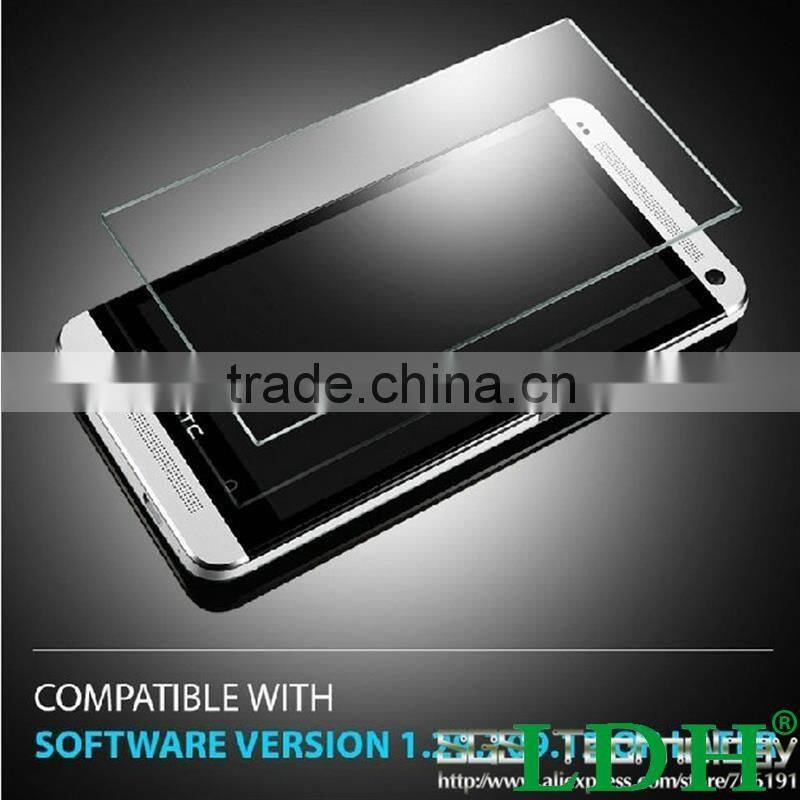 Tempered Glass Screen Protector For HTC One M8 High Quality Protective Guard Film Wholesale For HTC M8