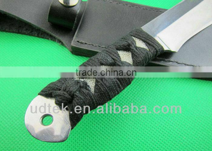 Mirror Surface With Black Belt Handle Small Knife Pocket Knife Outdoor Tools UDTEK01313