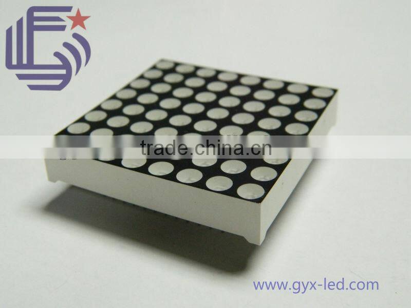 high brightness 1588 dot-matrix 3.75mm rgb and singal color , P4.75mmled display