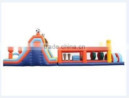 3.5mWx20mLx6mH giant inflatable obstacle course outdoor inflatable games for adult