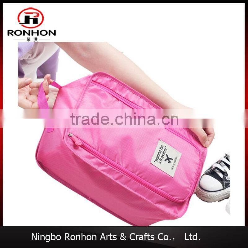 travel shoe organizer oxford foldable shoe storage bag