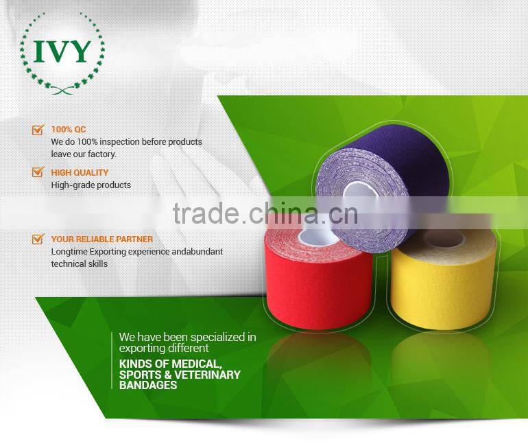 Modern new products skin-friendly cotton kinesiology tape