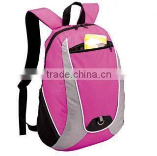 600D polyester promotional backpack bag, backpack for student