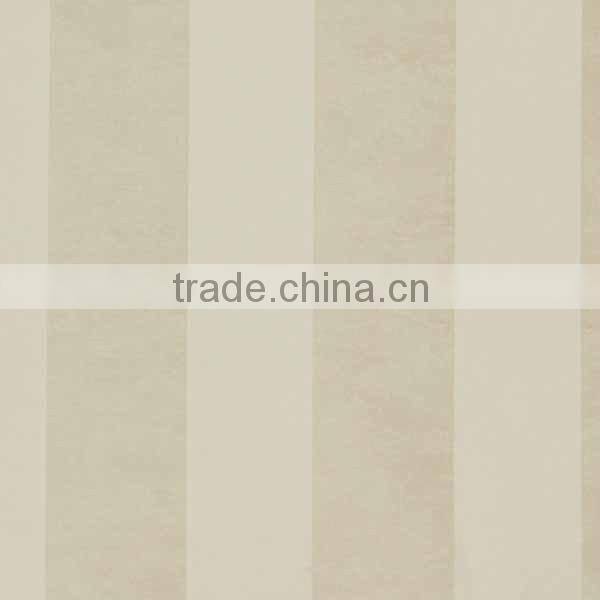 Non-woven beautiful wallpaper stripes for home decor