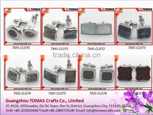 Custom Silver Cufflink Wholesale Bulk Cufflinks