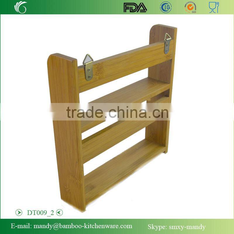 DT009 Bamboo Wall Rack , Bamboo Wall Shelf for Storage