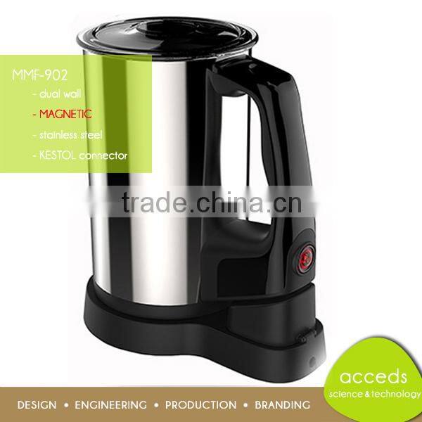 GS/CE/ERP/LFGB/ROHS/ETL/CB Certificated Automatic Electric Coffee Foam Maker