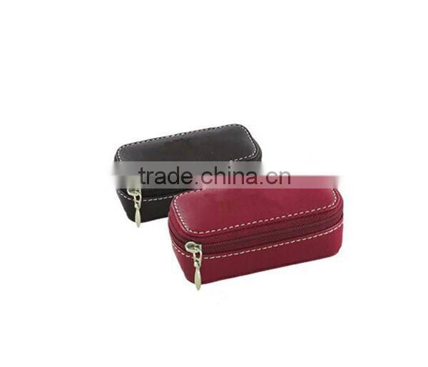 Boshiho Leather Purse Accessory Compact Mirror Lipstick Purse Leather Case
