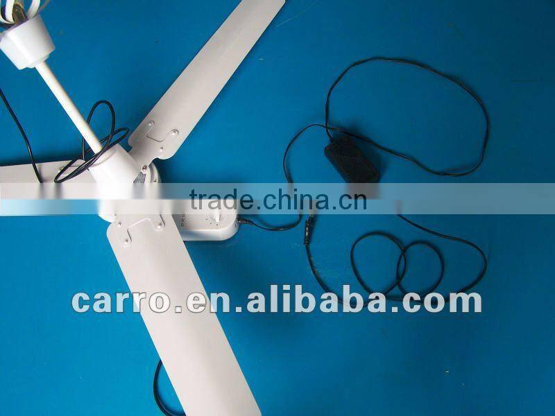 12V solar ceiling fan