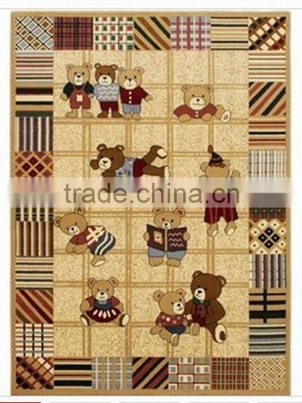 children room blanket,cartoon rugs ,modern patterns PP mat / rugs