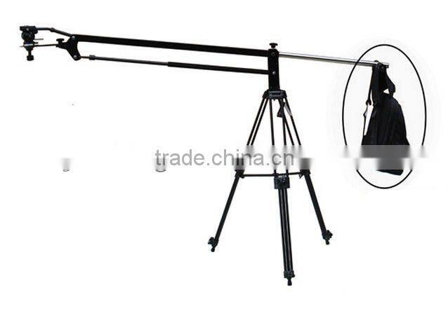Professional portable hand-operated jib arm camera crane for dslr canon 5D Mark III camcorder