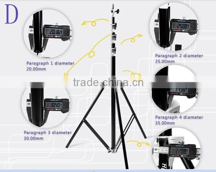 Photographic equipment 4.0m flexible studio photo air cushion light stand
