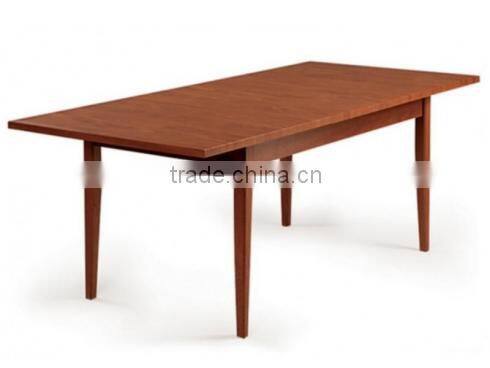 Highly cost-effective plywood table top restaurant wooden dining table