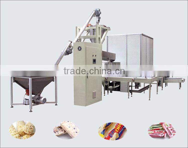 Best selling professional chocolate cereal bar machine,cereal bar production line