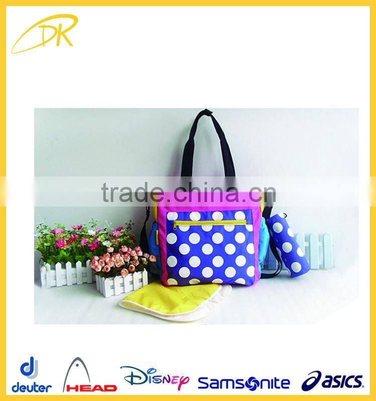 BSCI audit custom diaper baby bag carry, cheap baby bag organizer