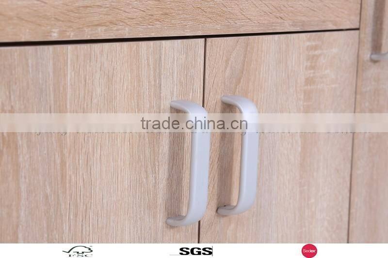 2016 modern Perfect and good quality wooden drawer storage cabinet with 2doors