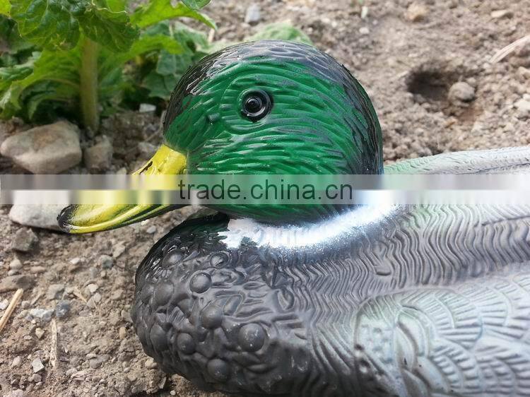 Plastic floating mandarin duck of hunting decoy