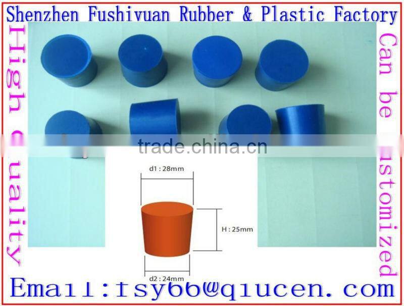 8mm silicone T shape plug Conical silicone rubber plug silicone plug rubber plug