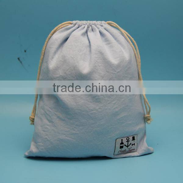 Modern hot sale customized large size canvas shopping pouches